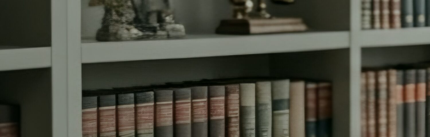 Hukuk kitaplığı rafı